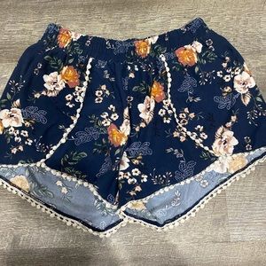 Flowered shorts